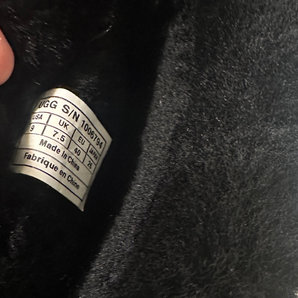 Black Fur Ugg - image 3